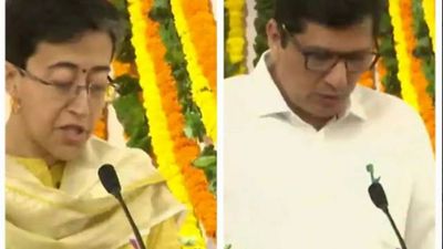 Atishi new education minister, Saurabh Bharadwaj new health minister of Delhi