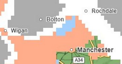 Met Office snow map shows what the weather will be like this afternoon and evening