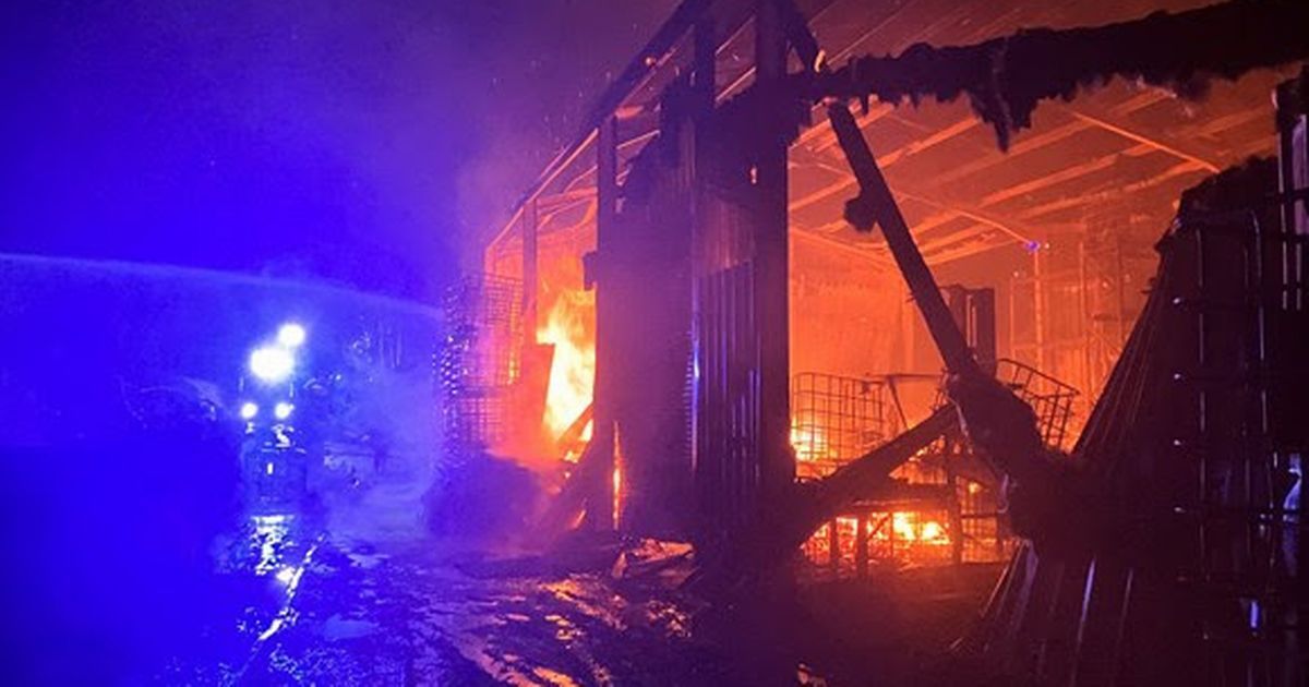 Firefighters from across Swansea spend eight hours…