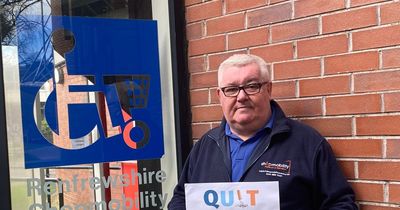 Paisley man hails ‘Quit and Win’ campaign for helping him kick the habit