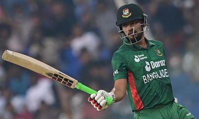 Bangladesh cruise to T20 victory over England with thrilling batting display