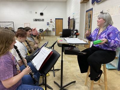 An Eastern KY high school band shows resilience months after floods