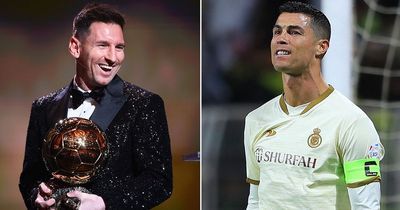 Lionel Messi told he'd have '15 Ballon d'Or awards' if he was more like Cristiano Ronaldo