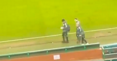 Daizen Maeda ramps up Celtic injury fears as forward leaves Parkhead on crutches after Hearts knee 'knock'