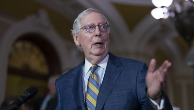 Senate GOP leader Mitch McConnell hospitalized after fall at Washington Hotel
