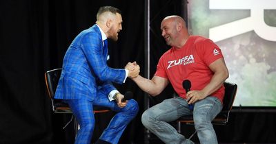 Dana White admits Conor McGregor has been given special treatment ahead of UFC return