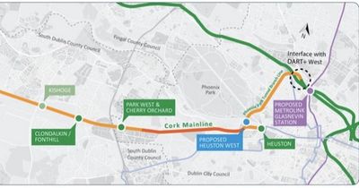 DART line plans include new station at Heuston and tunnel under Phoenix Park