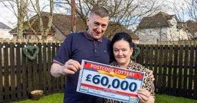 Lanarkshire woman reflects on Postcode Lottery win after five year health battle