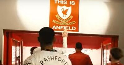 Six Liverpool players can't touch 'This is Anfield' sign despite Wout Weghorst controversy