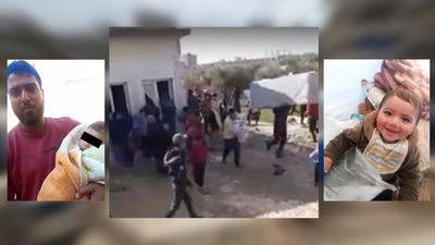 People displaced by Syrian earthquake loot aid supplies after baby dies in camp