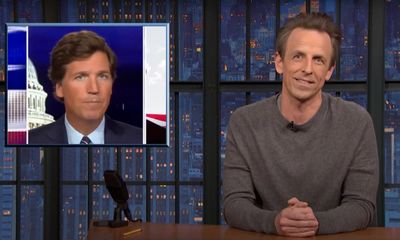 Seth Meyers on Tucker Carlson: ‘The Trump hatred was coming from inside the house’