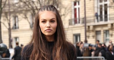 Forgotten Premier League star's daughter turns heads at Paris Fashion Week