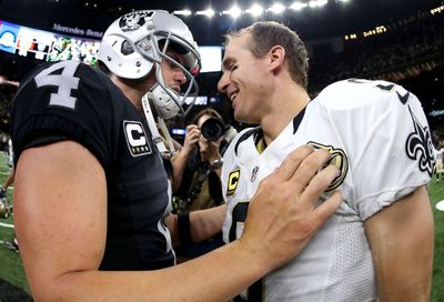 Drew Brees on Derek Carr signing: ‘It’s a great fit for him, great fit for the Saints’