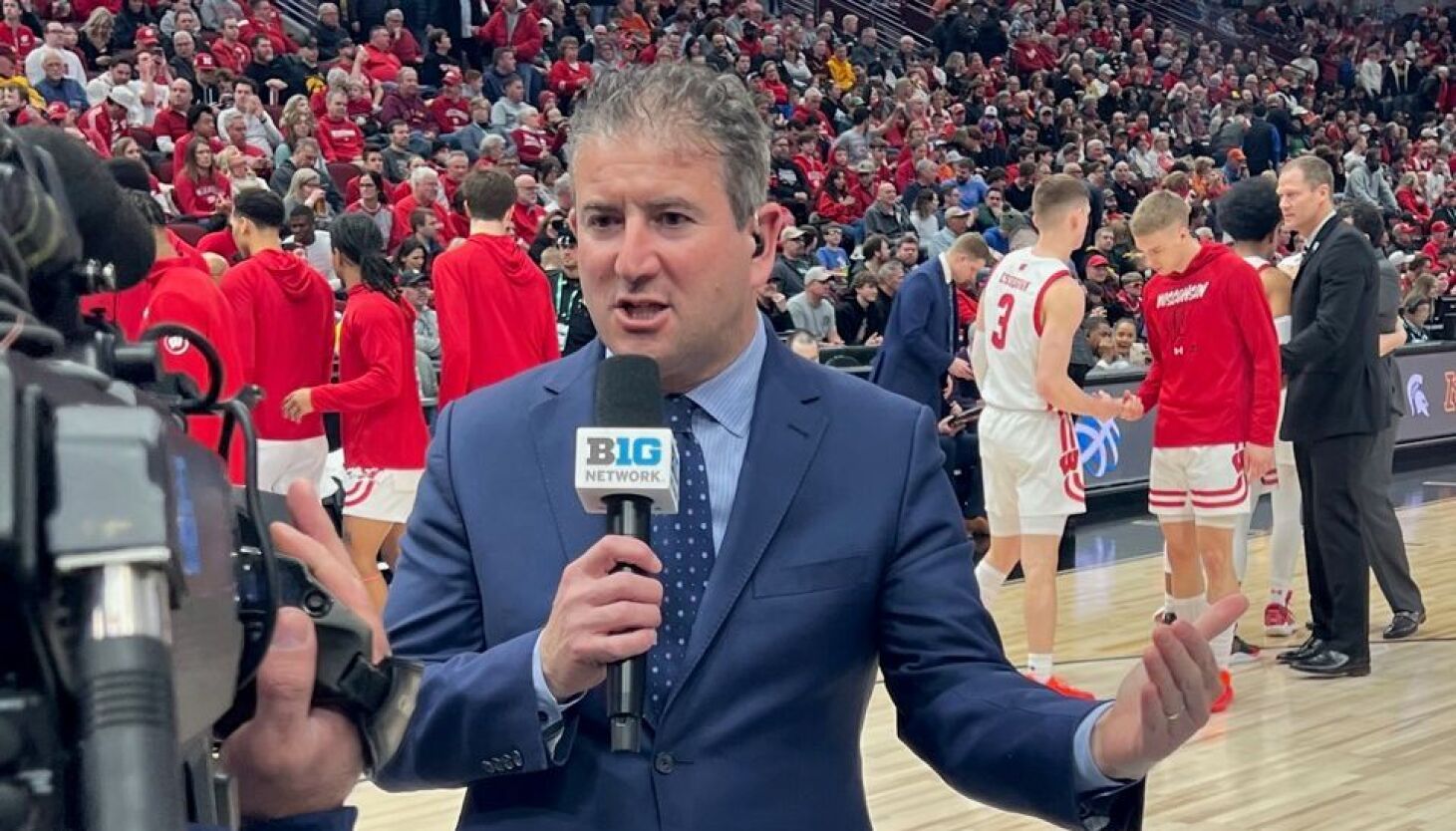 Big Ten Network’s Andy Katz plays role of swingman as…