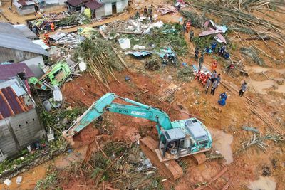 Rescue Efforts Hampered After Deadly Indonesia Landslides