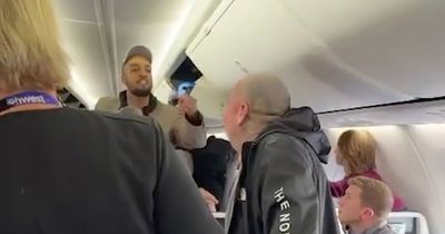 Violent brawl erupts on Southwest plane after passenger bumps into the other's wife