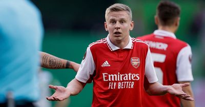 Why Sporting player was fuming with Oleksandr Zinchenko during Arsenal Europa League clash