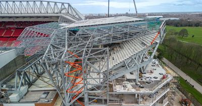 New footage of Anfield Road released as Liverpool confirm target for 'remarkable' redevelopment