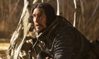 65 review – Adam Driver v dinosaurs in almost fun enough thriller