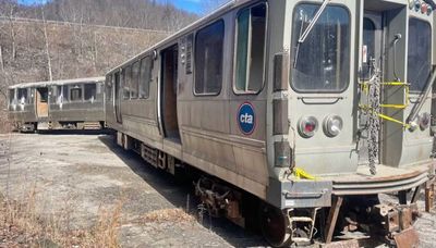These 1970s CTA cars have gone off the rails — and are for sale — in West Virginia