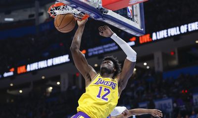 Lakers center Mo Bamba will miss at least four weeks with ankle sprain