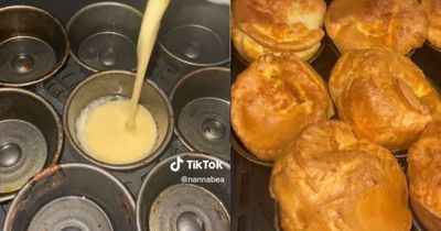 Air fryer Yorkshire puds leave TikTok foodies drooling as gran's recipe goes viral