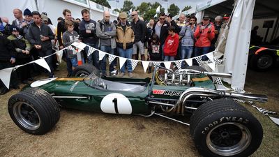 Police investigate theft of 'extremely rare' 1960s race car driven by Jack Brabham
