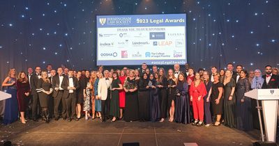 Birmingham Law Society unveils winners of its 2023 Legal Awards
