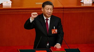 Xi Jinping officially begins norm-busting third term as president, tearing up modern China's political rule book