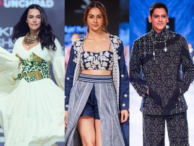 Neha Dhupia, Rakul Preet Singh, Vijay Varma sizzle the ramp at Fashion Week