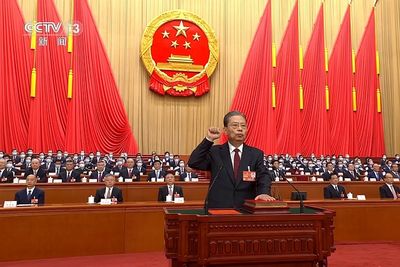 China Elects New Head of Legislature