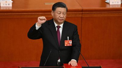 China's Xi sworn in for historic third term