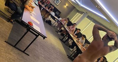 'I strip naked at the weekends to be drawn for serious money'