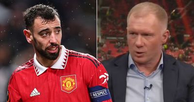 Paul Scholes points out Bruno Fernandes 'worry' that could ultimately cost Man Utd