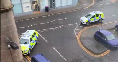 Armed cops lock down Stirling street as residents warned 'stay indoors'
