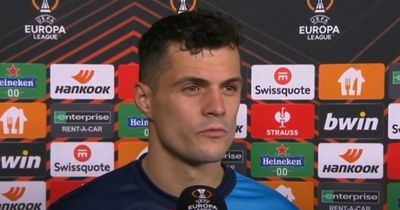 Granit Xhaka notices differences in how teams play against Arsenal in title race