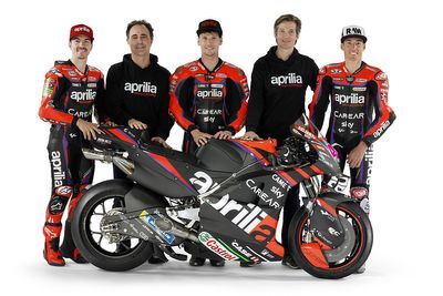 Aprilia reveals 2023 MotoGP livery ahead of final test