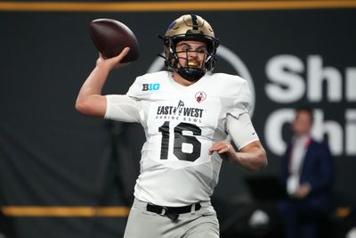 Lions meet with QB Aidan O’Connell after Purdue’s pro day