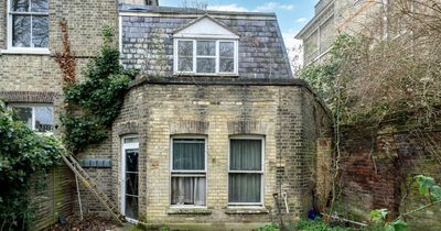 Inside derelict 'charming' wreck in one of London's richest areas - for sale for £785k