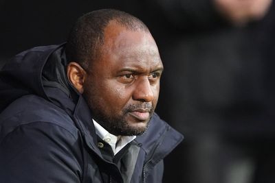 Patrick Vieira not feeling extra pressure as Crystal Palace face survival battle