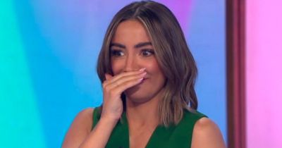 Frankie cringes as Loose Women producers correct her after she gets Wayne's birthday wrong