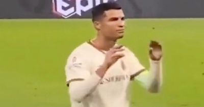 Cristiano Ronaldo reacted furiously to Lionel Messi mocking before storming off pitch