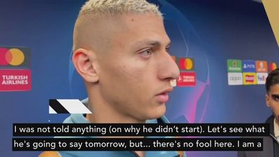 Antonio Conte responds to ‘selfish’ Richarlison comments with blunt verdict on Tottenham forward’s form