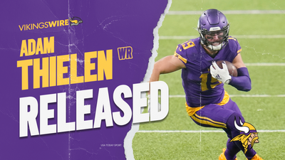 The Vikings have released wide receiver Adam Thielen