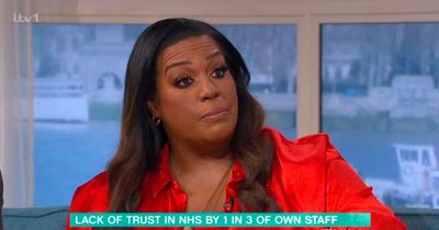 ITV This Morning's Alison Hammond praises NHS after sharing personal experience