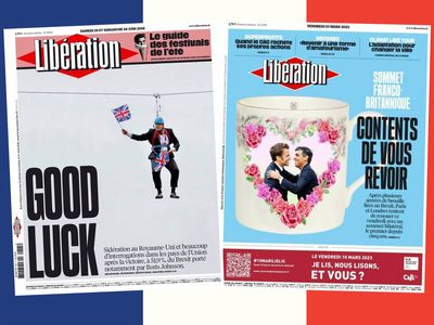French newspaper that mocked Boris Johnson welcomes Sunak friendship