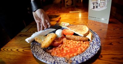 Wetherspoon customers can get a full English breakfast for just £2 - but not at all pubs