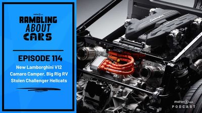 New Lamborghini V12, Camaro Camper, Big Rig RV, Stolen Hellcats: RAC Podcast 114