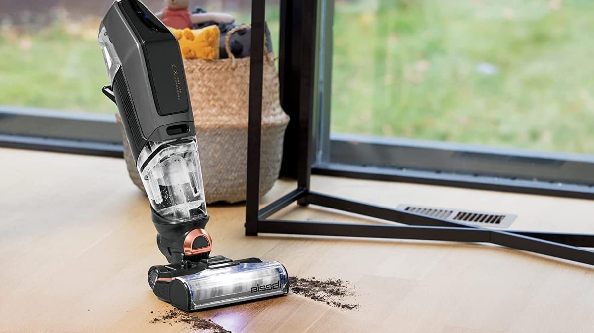This Cordless Bissell Wet Dry Vacuum Is Almost 60 for…