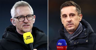 Gary Neville makes his feelings clear after BBC axe Gary Lineker from Match of the Day